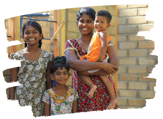 Building a home for needy 